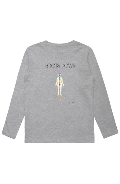 Youth Staple Long Sleeve Roots Down Front Graphic