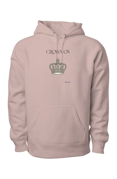 Legend Premium Heavyweight Cross Grain Hoodie Crown On Front Graphic