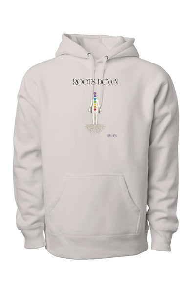 Legend Premium Heavyweight Cross Grain Hoodie Roots Down Front Graphic
