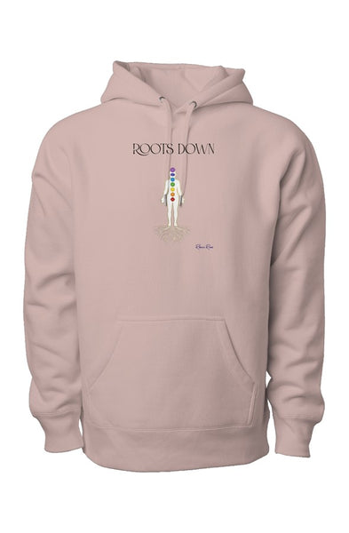Legend Premium Heavyweight Cross Grain Hoodie Roots Down Front Graphic