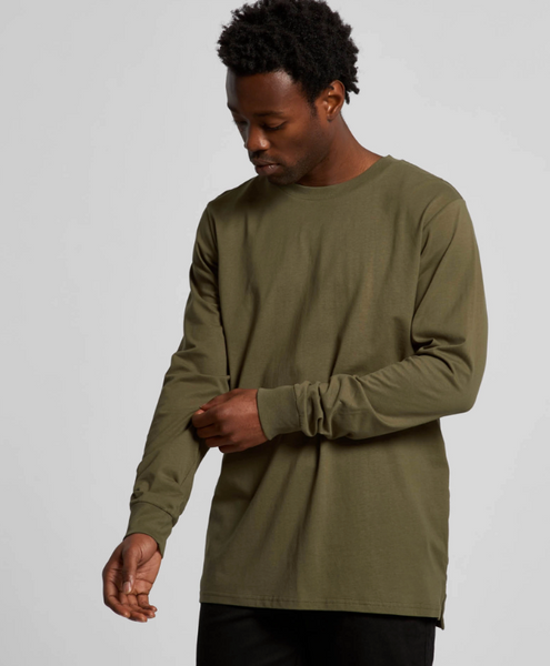 Men's Classic Long-Sleeve Tee - Bubble Wrapped (Front Graphic)