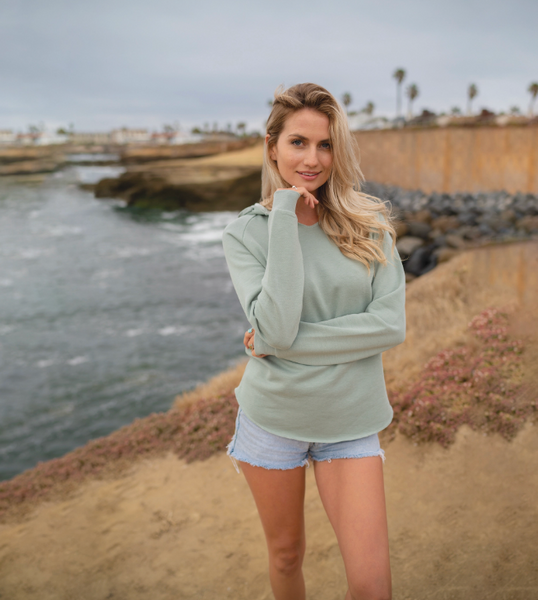 Women's Lightweight Hoodie - Bubble Wrapped (Front Graphic)